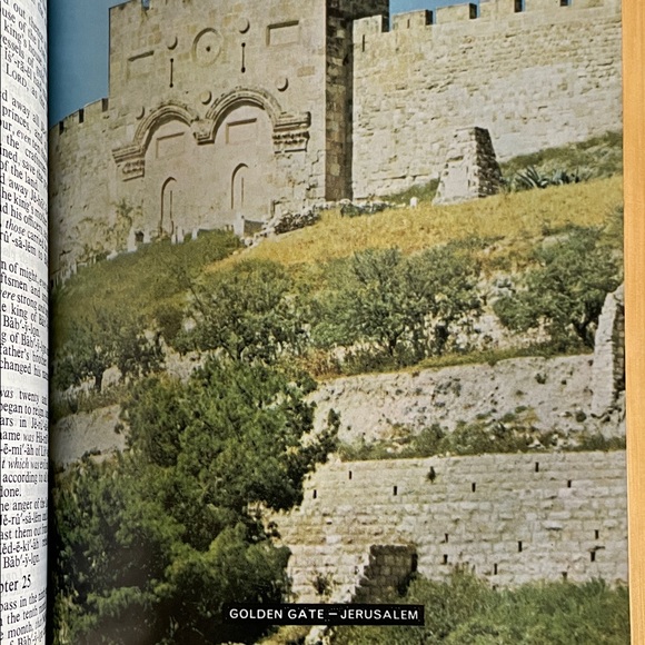 Holy Bible in Cedar Wood Presentation Box - Picture 12 of 16